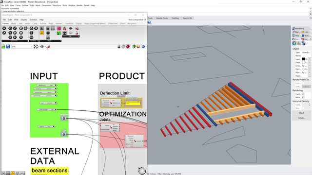 Image representing a link for Using Knowledge-Based Engineering Methods to Augment Architectural Design